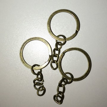 Bronzenring vierkant