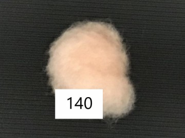 Kaardvlies huidskleur 140