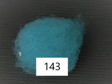Kaardvlies turkoois 143