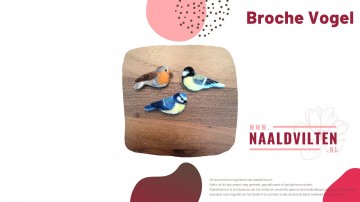 Kopie van  voorblad broche vogel