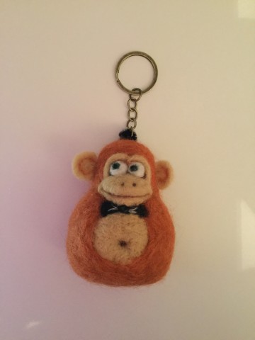 Oerangoetan met ring